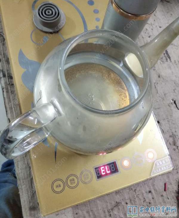 接修一台新功电加热茶台壶