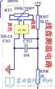 主震荡控制回路、IGBT推动、脉冲产生电路、锯齿状波、检锅电