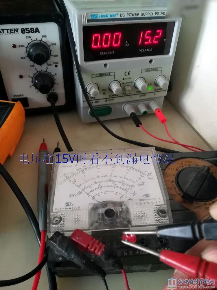为啥机械设备数字万用表R×10K测量一点也看不见不漏电?