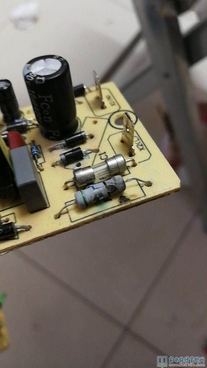 金灶磁感应泡茶路,带全自动进水作用,常见故障是电源板上的56