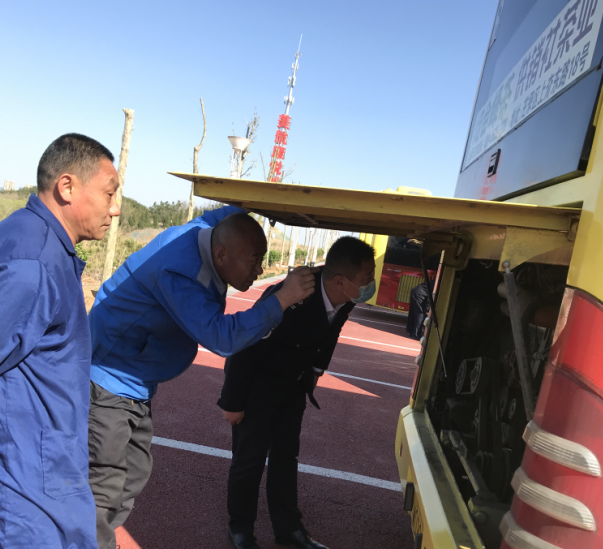 烟台公交集团开展五一节前安全生产大检查