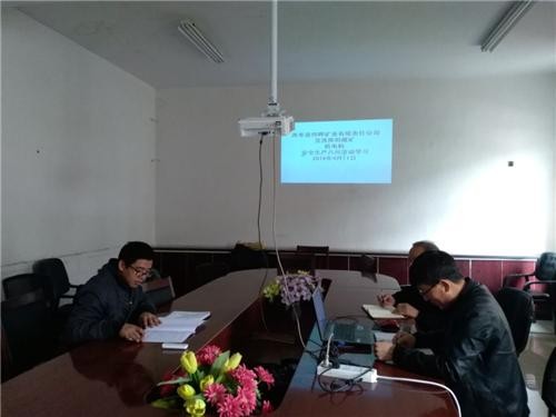 生产矿长组织先关专业管理人员学习安全生产八问，并填写问卷